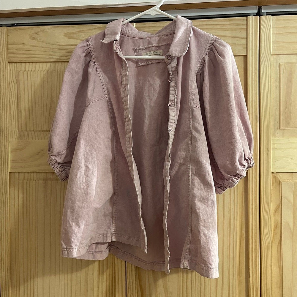 We The Free Dusty Pink Shirt